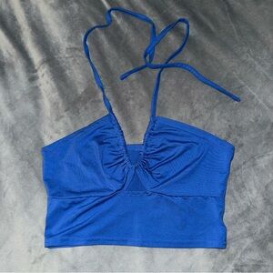 shein halter crop top size xs/s